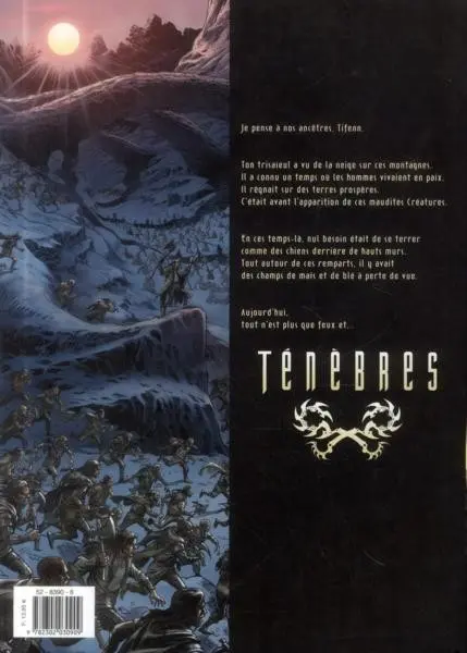 Verso de l'album Ténèbres Tome 4 Le Roi Ti-Harnog