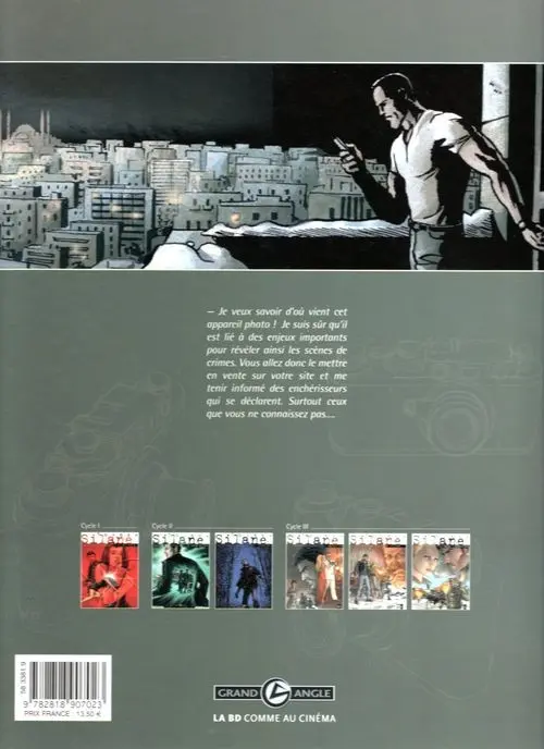 Verso de l'album Thomas Silane Tome 6 Libérations