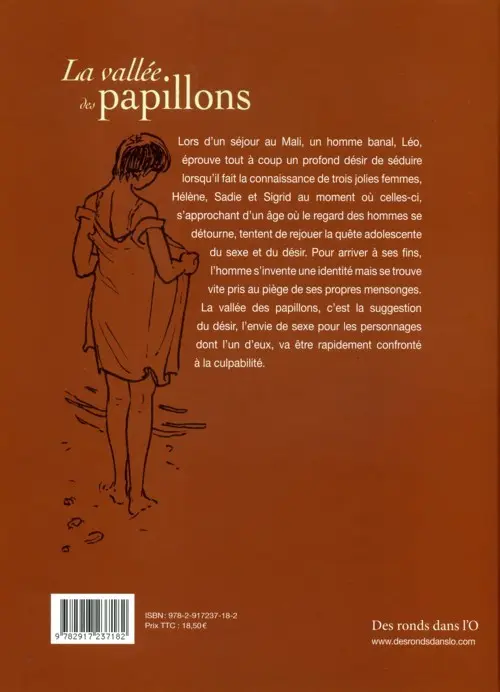 Verso de l'album La Vallée des papillons