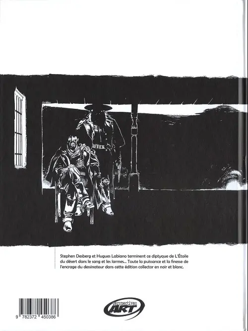 Verso de l'album L'Étoile du désert Tome 4