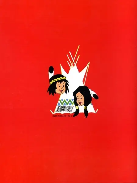 Verso de l'album Moky et Poupy Tome 7 Moky et Poupy et le volcan