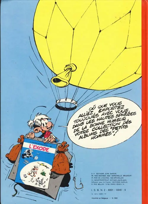 Verso de l'album Les Petits hommes Tome 2 Des petits hommes au brontoxique