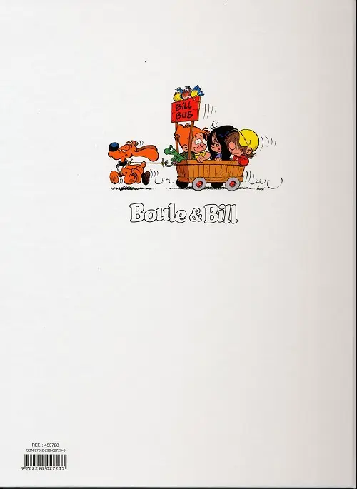 Verso de l'album Boule & Bill Tome 32 Mon meilleur ami