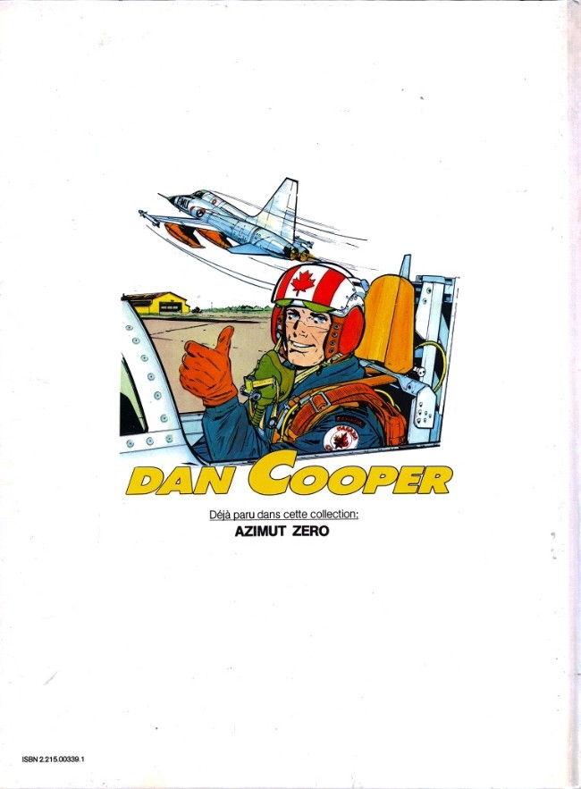 Verso de l'album Les aventures de Dan Cooper Tome 25 Le canon de l'espace