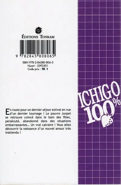 Verso de l'album Ichigo 100% 15 Halte aux jolies filles