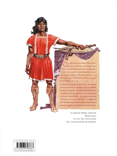 Verso de l'album Jugurtha Intégrale 3