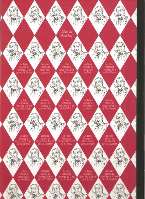 Verso de l'album Les Belles histoires de l'Oncle Paul Tome 44