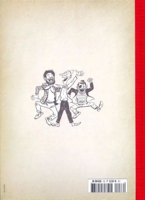 Verso de l'album Les Pieds Nickelés - La collection Tome 77 Les Pieds Nickelés et le ratascaphe