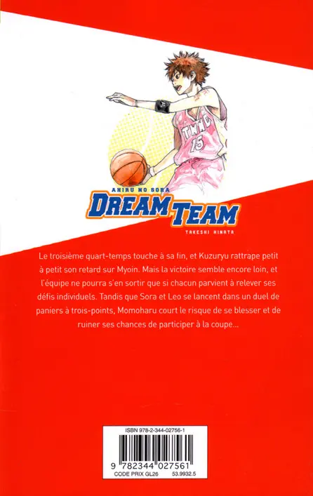 Verso de l'album Dream Team 47-48