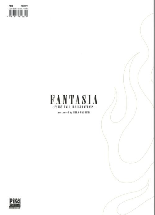 Verso de l'album Fairy Tail Fantasia