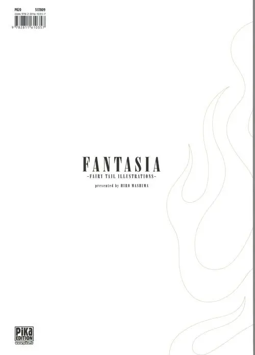 Verso de l'album Fairy Tail Fantasia