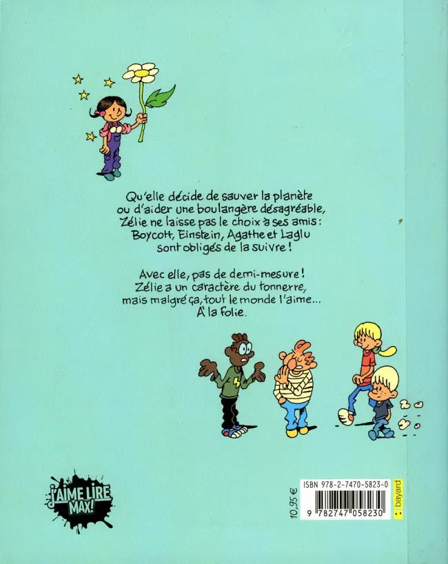 Verso de l'album Zélie et compagnie Tome 12 A la folie