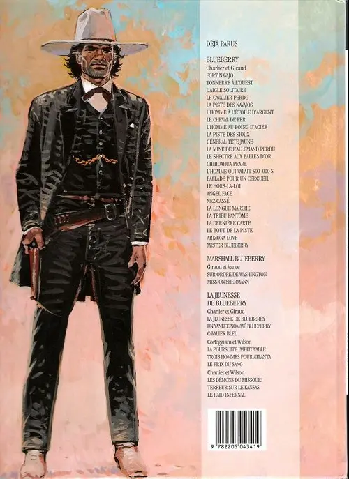 Verso de l'album Blueberry Tome 13 Chihuahua Pearl