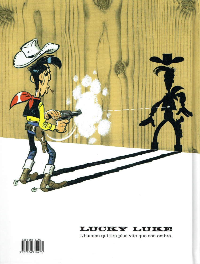 Verso de l'album Lucky Luke Tome 63 Le pont sur le Mississippi