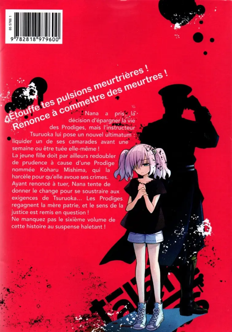 Verso de l'album Talentless 6