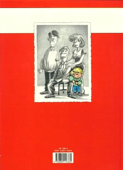 Verso de l'album Cédric Tome 1 Premières classes