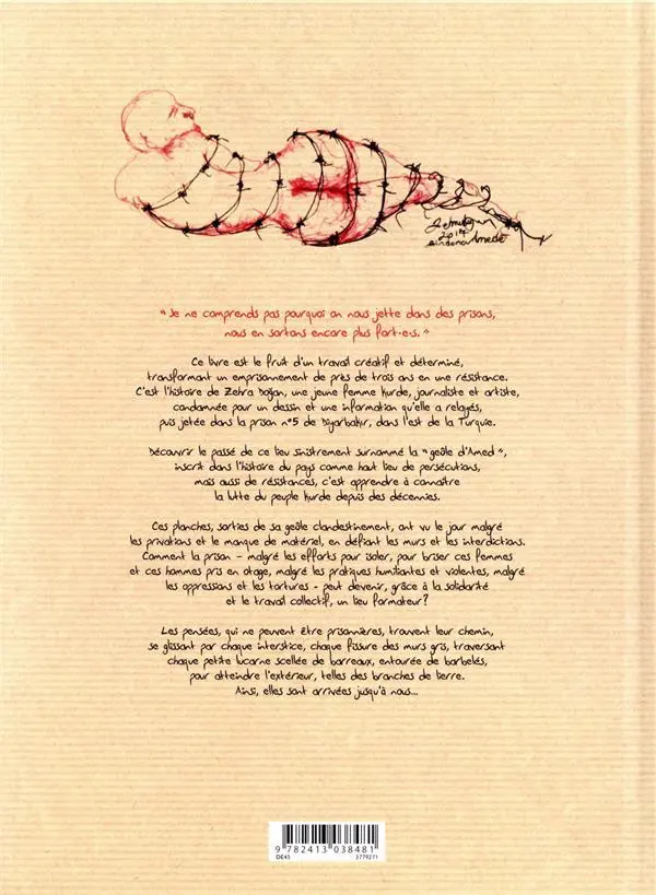 Verso de l'album Prison n°5