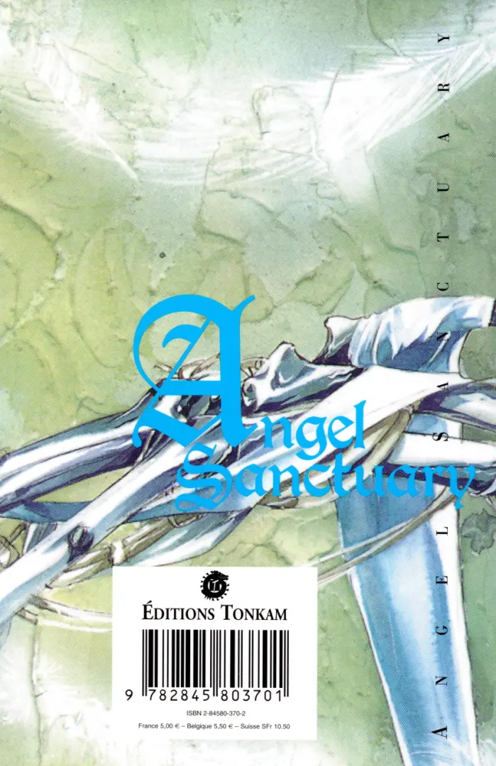 Verso de l'album Angel Sanctuary 5
