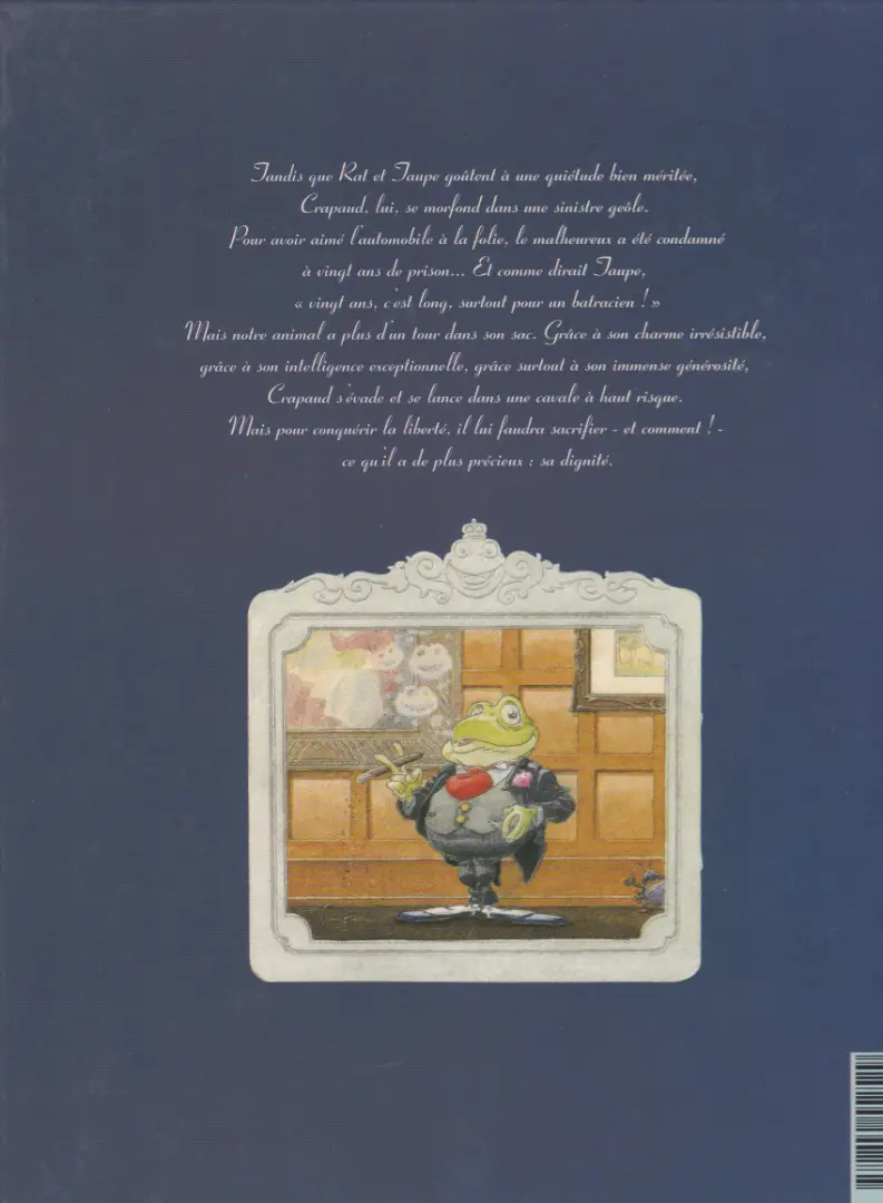 Verso de l'album Le Vent dans les Saules Tome 3 L'échappée belle