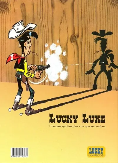 Verso de l'album Lucky Luke Tome 41 L'héritage de Rantanplan