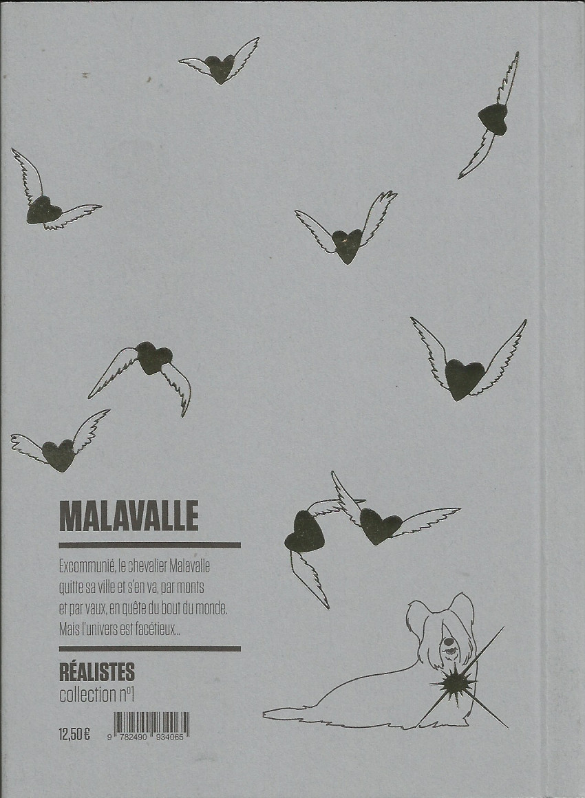 Verso de l'album Malavalle