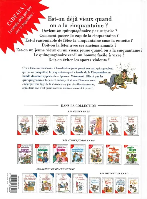 Verso de l'album Le Guide Tome 12 Le guide de la cinquantaine
