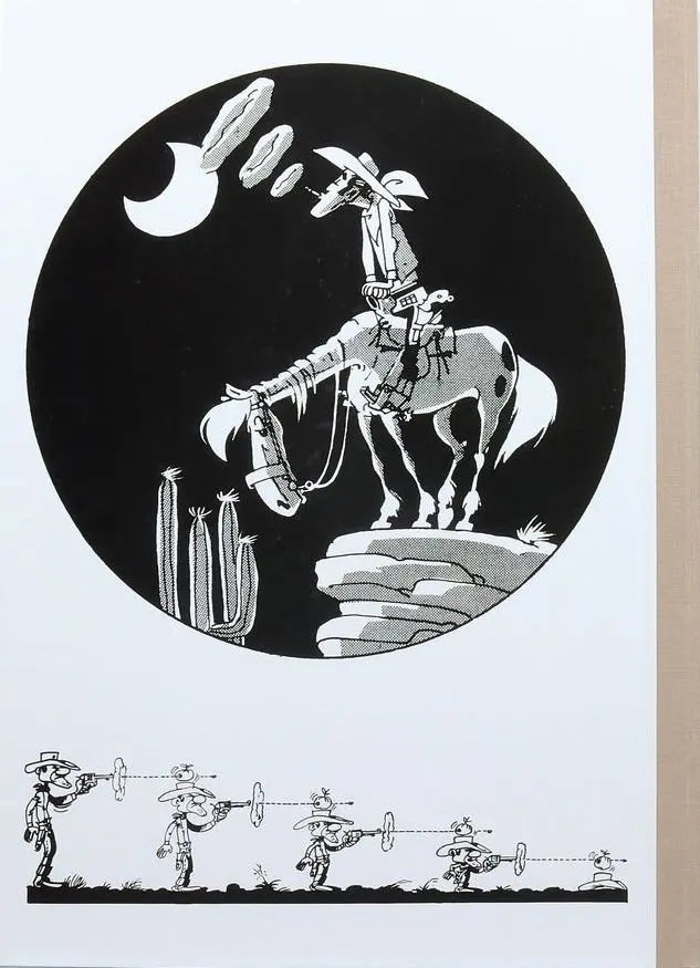 Verso de l'album Lucky Luke Tome 15 L'évasion des Dalton
