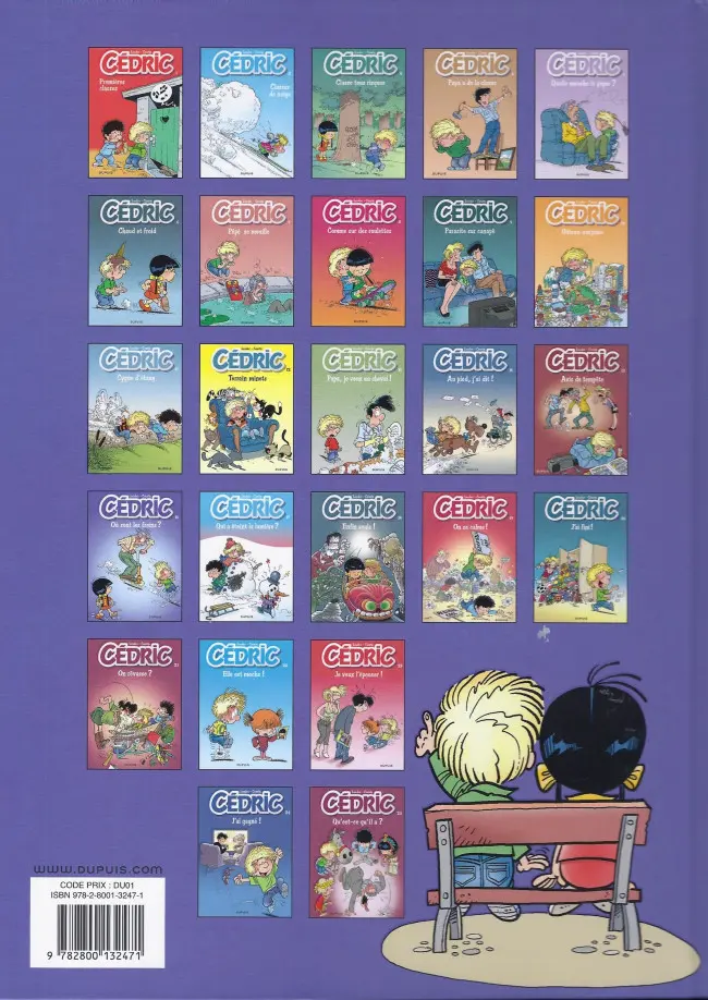 Verso de l'album Cédric Tome 16 Où sont les freins ?