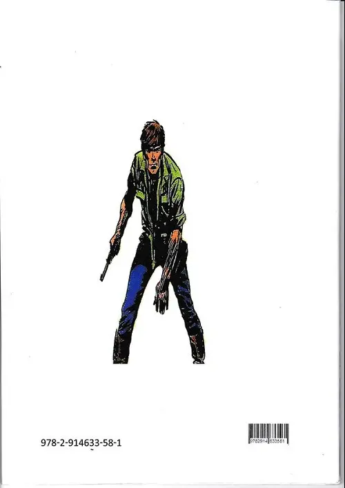 Verso de l'album Paul Foran Tome 7 Baroud dans l'île