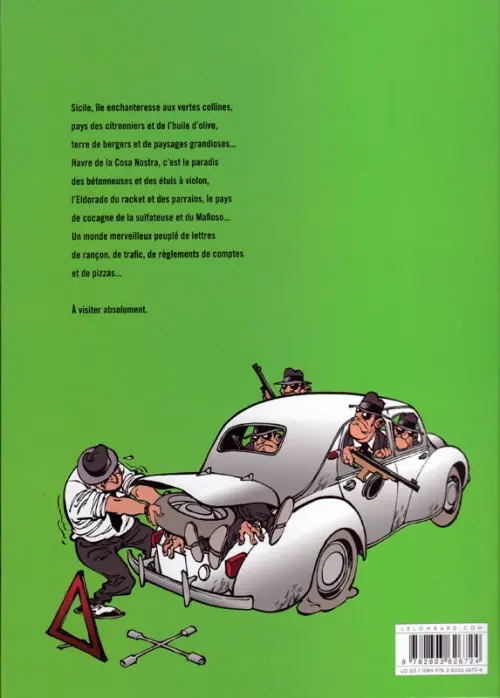 Verso de l'album Cosa Nostra Tome 2 La Mano Nera