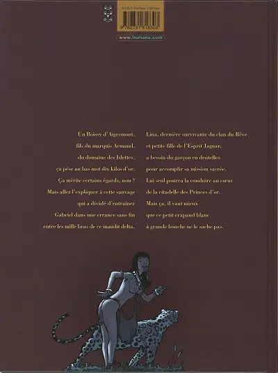 Verso de l'album Delta Tome 1 L'anse aux crânes