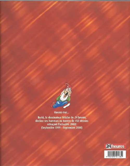 Verso de l'album Burki 00