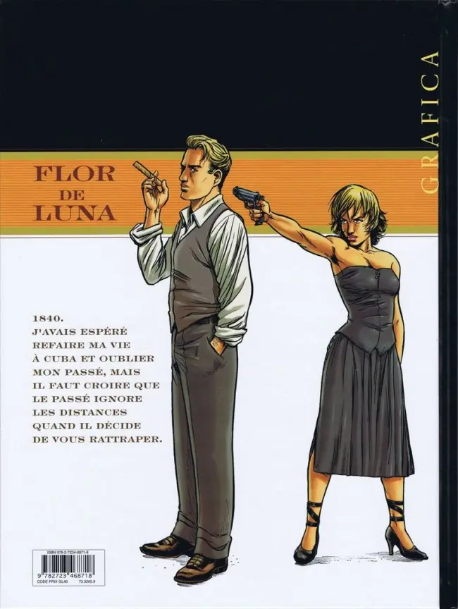 Verso de l'album Flor de Luna Tome 3 La fabrica