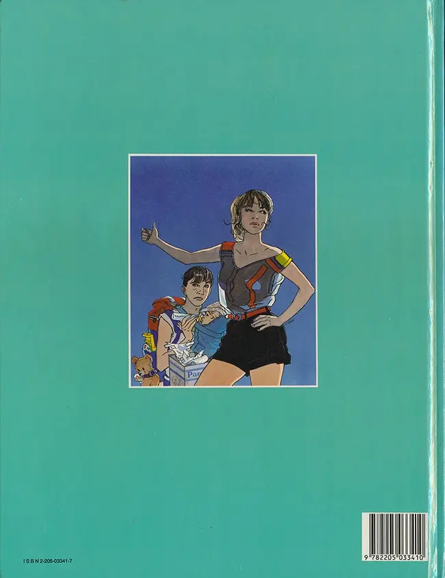 Verso de l'album Goudard Tome 5 Goudard a de la chance
