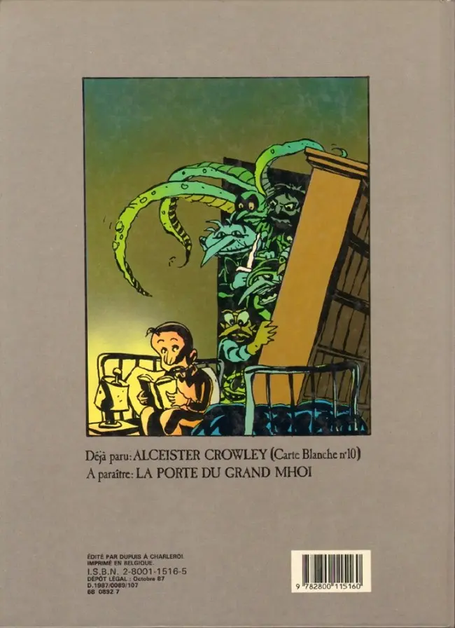 Verso de l'album Histoires alarmantes