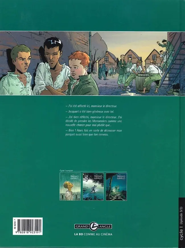 Verso de l'album Les Innocents coupables Tome 3 La Liberté