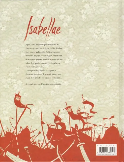 Verso de l'album Isabellae Tome 1 L'homme-nuit