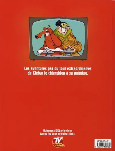 Verso de l'album Klébar le chien Tome 3