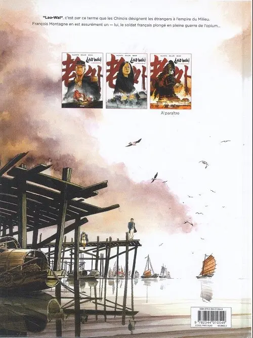 Verso de l'album Laowai Tome 2 La Bataille de Dagu