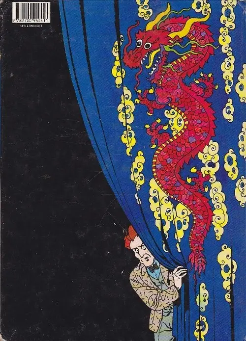 Verso de l'album Léonid Beaudragon Tome 1 Le fantôme du Mandchou fou