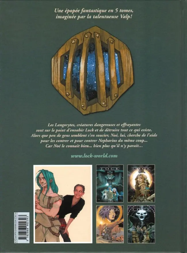 Verso de l'album Lock Tome 5 Langorytes
