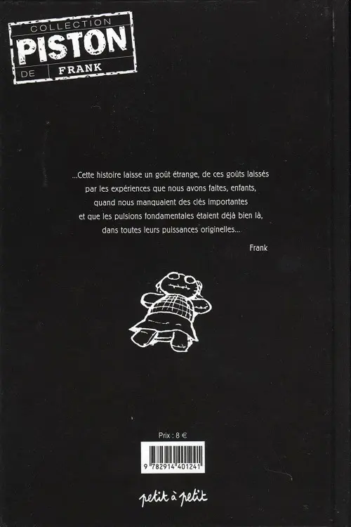 Verso de l'album Mon cousin dans la mort