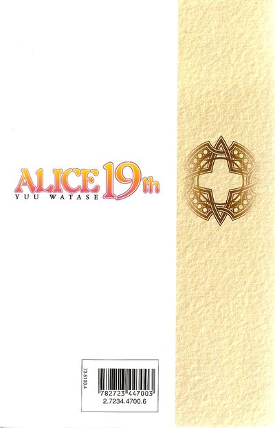 Verso de l'album Alice 19th 5
