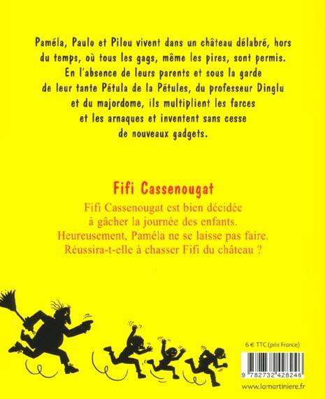 Verso de l'album Les Pétules Tome 6 Fifi Cassenougat