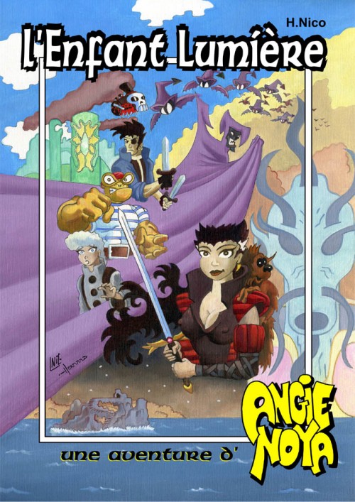 Couverture de l'album Angie Noya Tome 1 L'Enfant Lumière