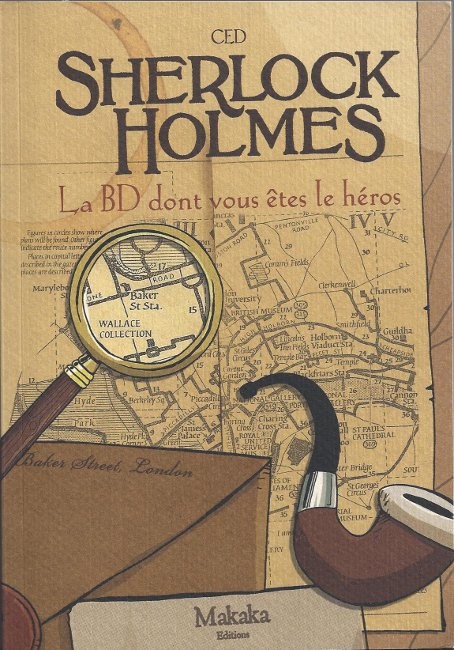 Couverture de l'album Sherlock Holmes - La BD dont vous êtes le héros Tome 1 Sherlock Holmes