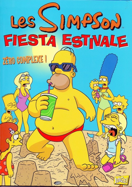 Couverture de l'album Les Simpson - Fiesta Estivale Tome 2 Zéro complexe !