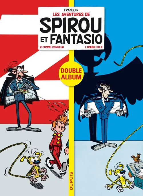 Couverture de l'album Spirou et Fantasio Tome 1 Z comme Zorglub - L'ombre du Z