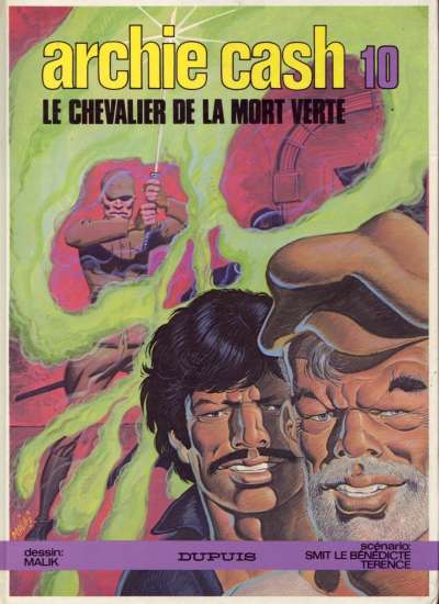 Couverture de l'album Archie Cash Tome 10 Le chevalier de la mort verte