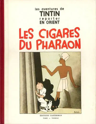 Couverture de l'album Tintin Tome 4 Les cigares du Pharaon